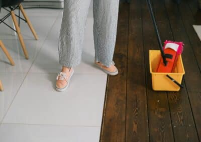 cleaning 16 mop bucket shoes